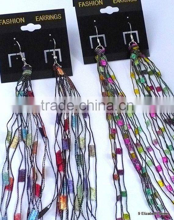 fancy yarns factory supply colorful 100% polyester knitting ladder yarn manufacturer wholesale space dyed knitting yarn