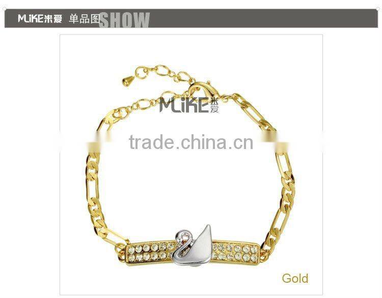 Swan Alloy bracelet with Crystal M3008