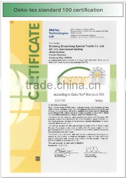 China Polyester cotton oil water repellency fabric anti static fabric for workwear clothing