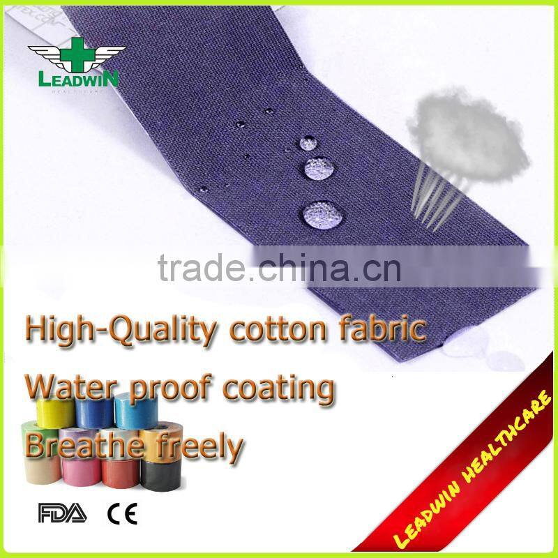 Manufacturer High Quality Kinesiology Therapy Tape Independent Colour Box Package