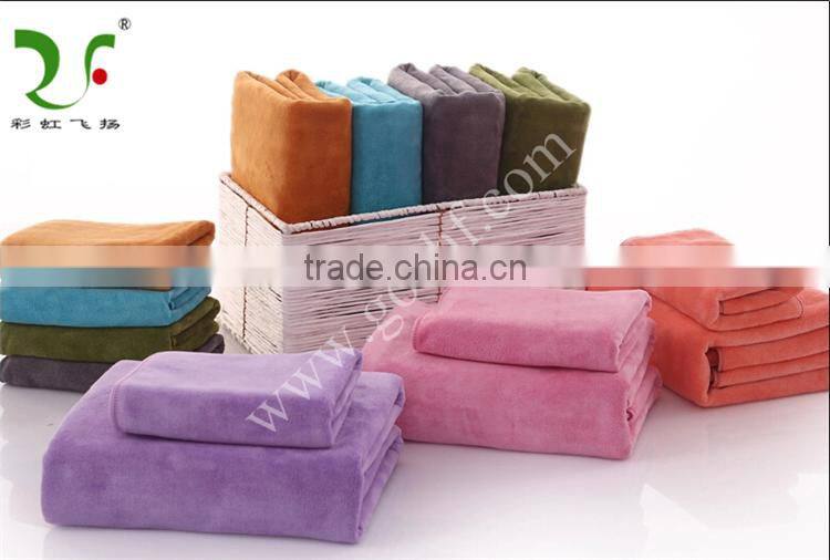 Best quality quick dry microfiber washcloth