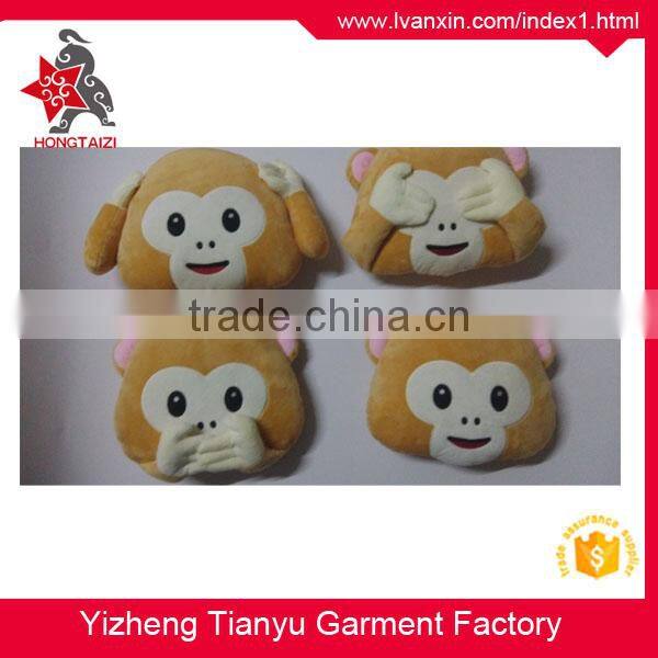 Wholesale top quality stuffed cute emoji seat sofa cushion