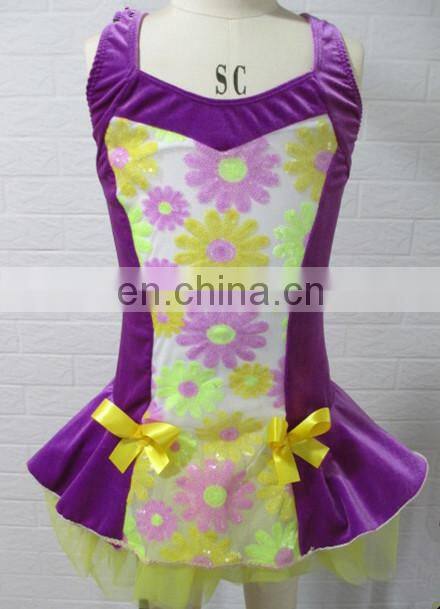 kids dance dress cheap children girl latin dance dress