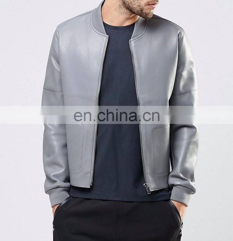 unisex classic bomber jacket high quality jacket