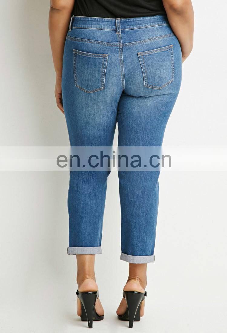 Wholesale Latest fashion New Design Women Elephant Jeans Pants,Lady New Pattern Jeans Pants,Plus Size Pants
