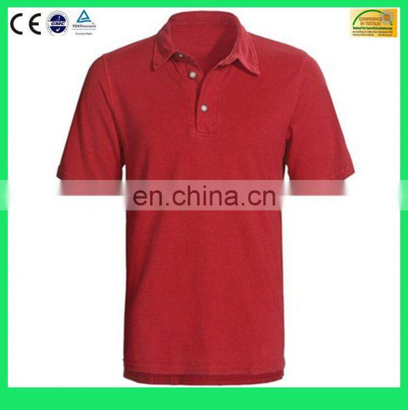 2015 New Mens Short Sleeve Pique Collar Polo Shirt/Polo T-Shirt 100% Cotton(6 Years Alibaba Service)
