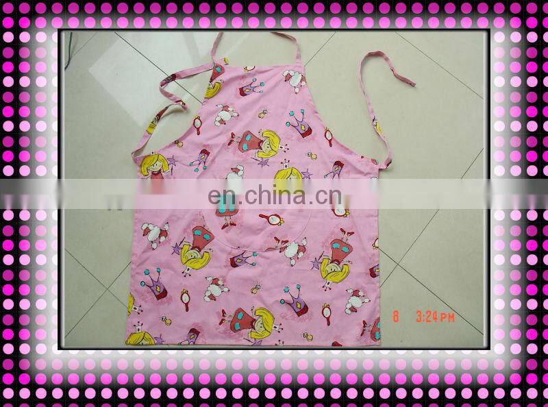 high quality printed cotton apron