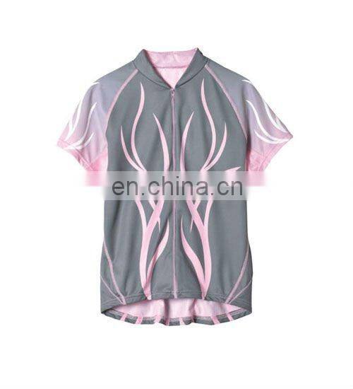 Men's Elastic Cool Mesh 100% Polyester Cycling Shirts