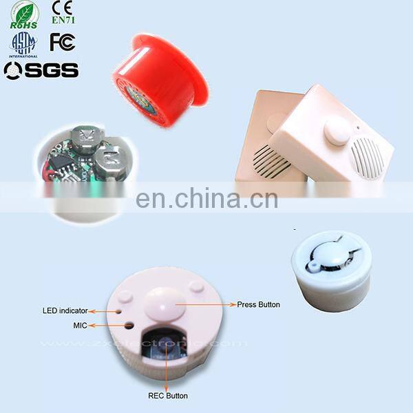 2016 hot sell high quality sound module for plush toys recordable module