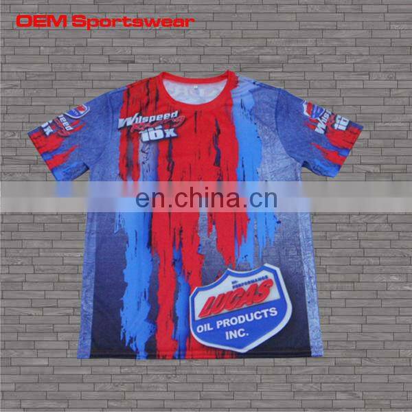 high quality customized dye sublimation shirts