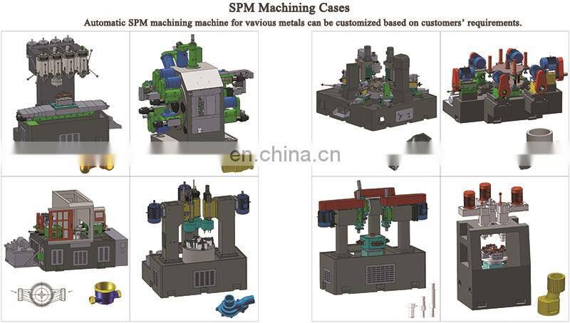 Low cost heavy cutting metal horizontal turret CNC metal engraving milling machine