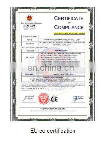 Large spindle hole 70mm multi purpose cnc lathe machining CK6140T