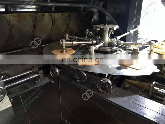 Commercial Ice Cream Snow Cone Making Equipment Machinery Sugar Cone Baking Machine Price