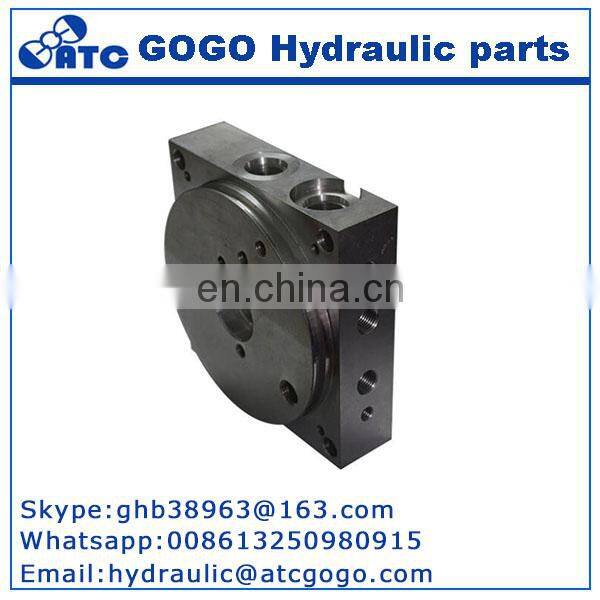 Integrated hydraulic circuit valve block for power unit