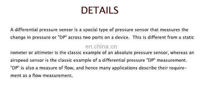 8-97359985-2 Genuine Original Differential Pressure Sensor Positive Pressure Sensors for ISUZU OEM 897359852