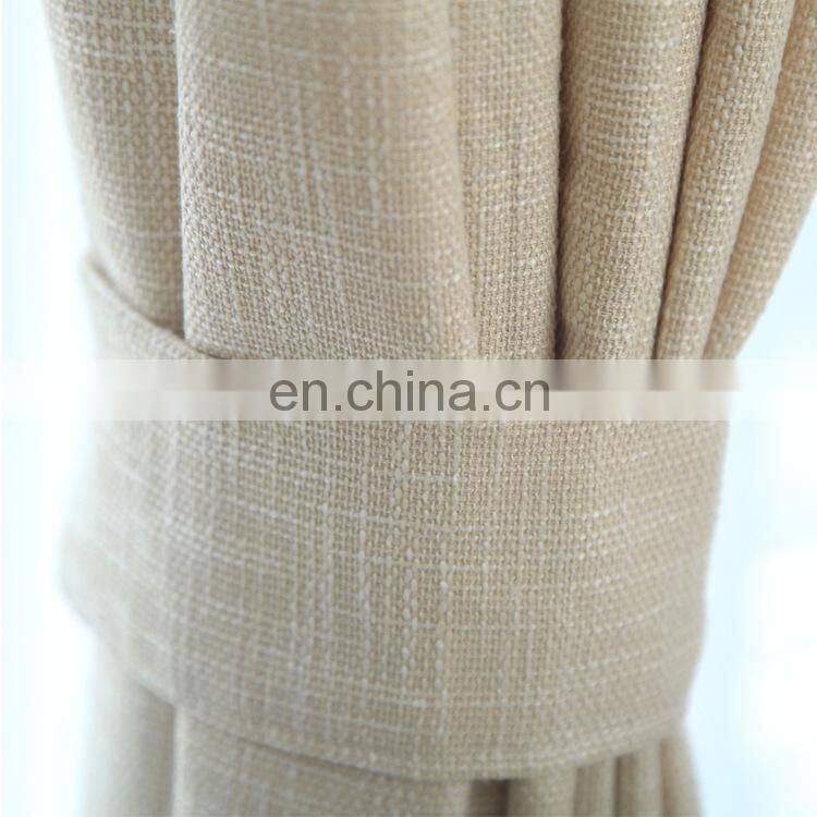 Top Quality 100% polyester ready made one piece blackout curtain