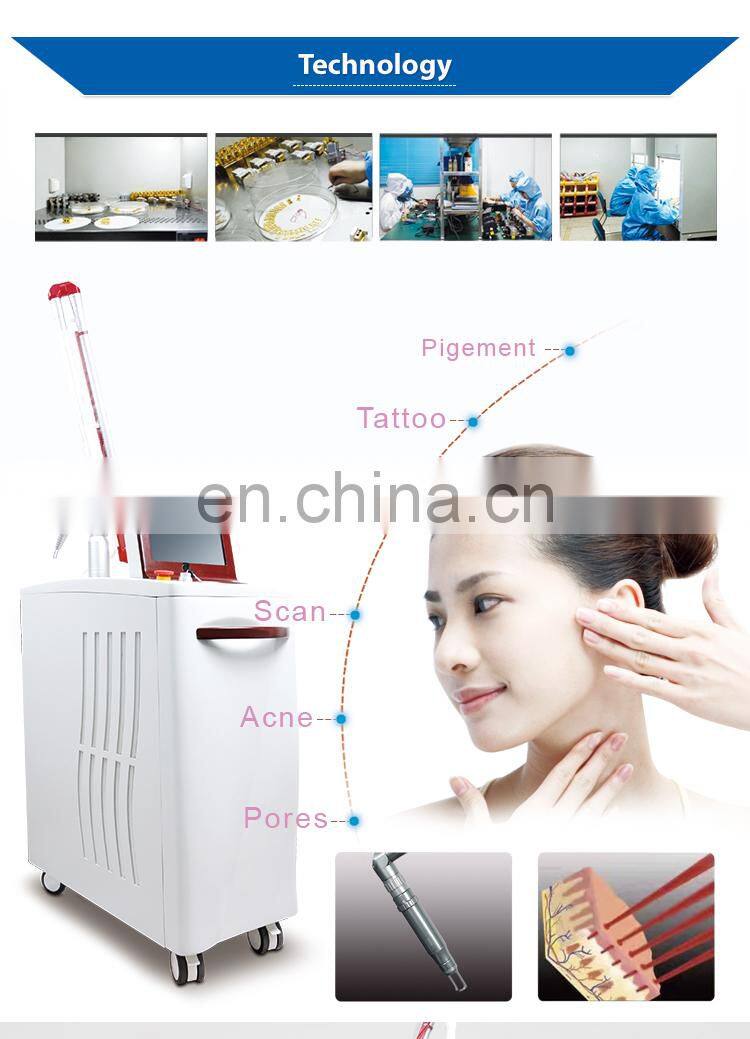 NEW Laser Picosecond for Tattoo Removal q switch pico laser 1064nm 532nm 755nm tattoo removal device