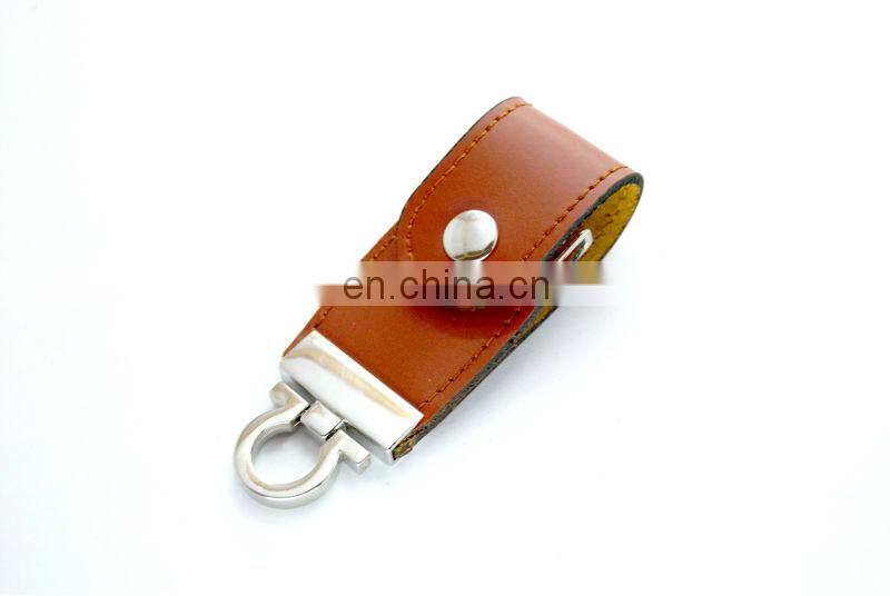 Leather USB Flash Drive , USB pendrives factory wholesale dropshipping