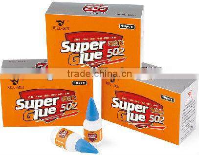502 Liquid Super Glue in plastic bottle