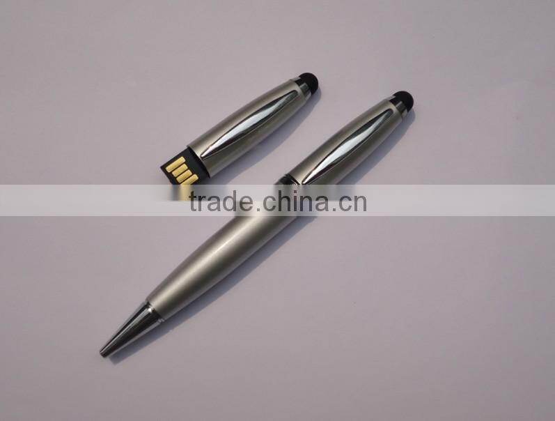 wholesale antivirus 3 in 1 functional usb pen drive wholesale, ballpoint pen usb flash drive with screen touch function