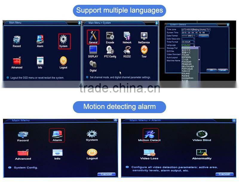 4CH Mini Dvr 720P HD Network Dvr Analog Protable Home CCTV Dvr