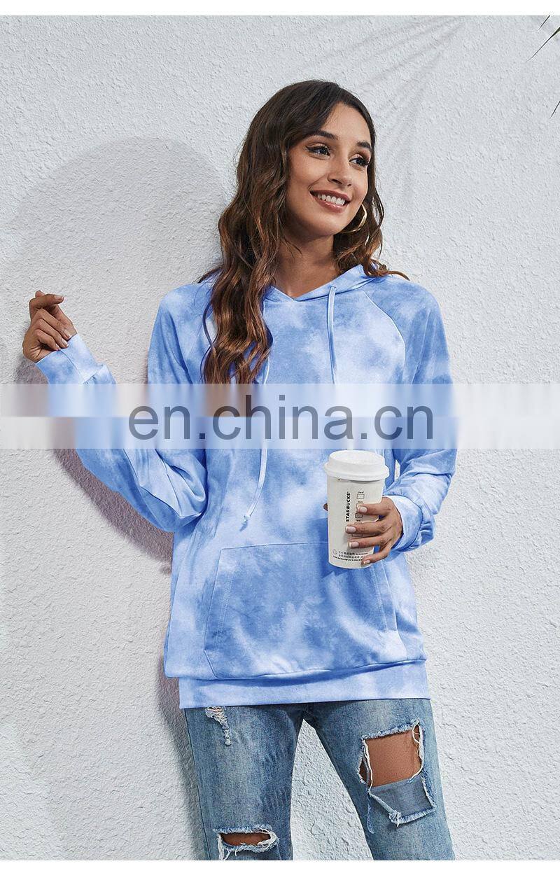 Europe 2021 European and American fall hot styles trendy fashion casual hooded fashion women's sweater