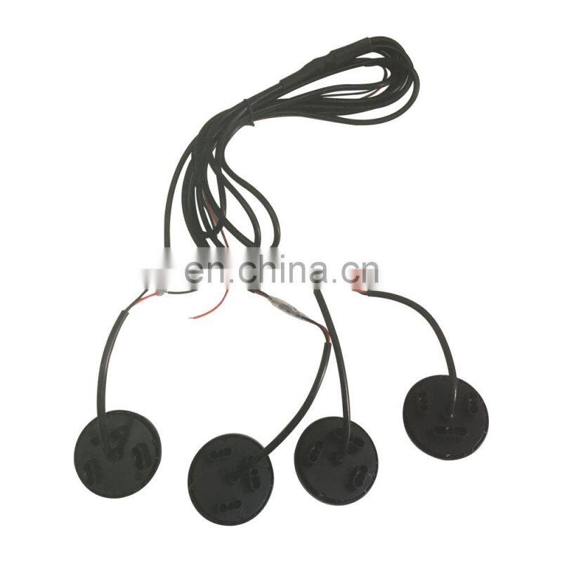 4 pieces led grille lights led fog/driving lights for jeep jl JL1189