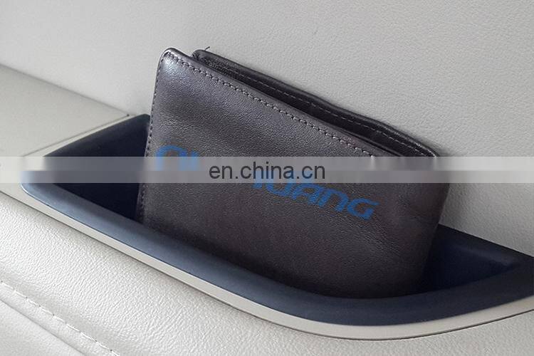 Beige Black Front Door Storage Box Glove Armrest Box Container Holder Tray For VOLVO S80 XC70 V70 Accessory with mat Car Styling