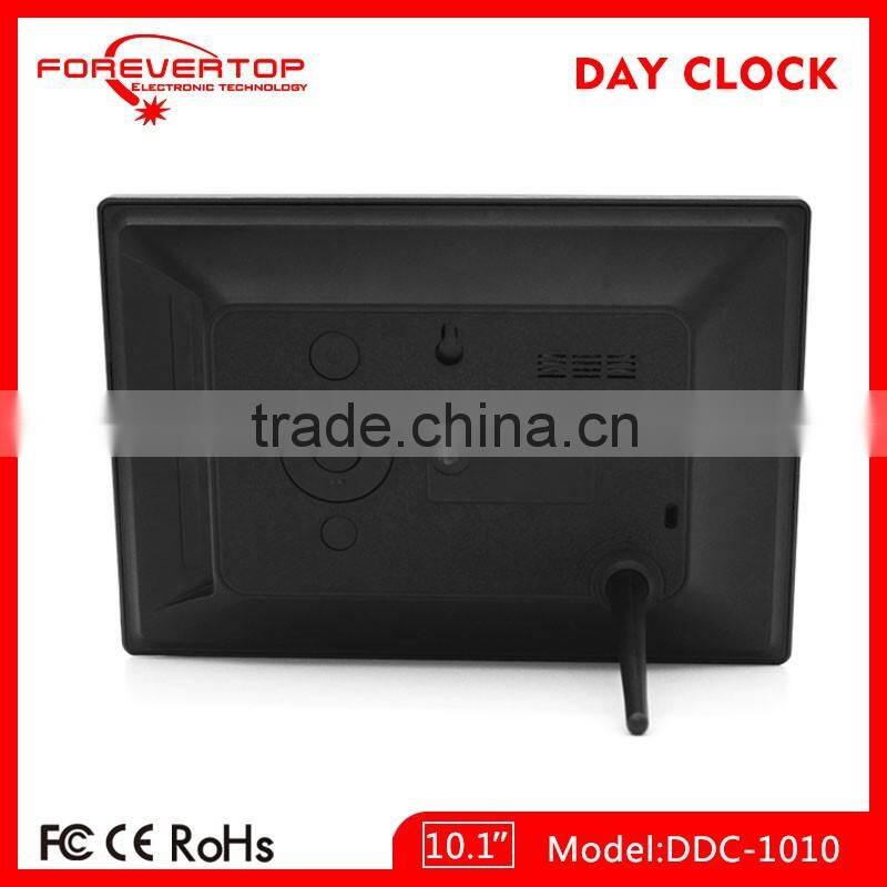 Hot sell High definition digital big screen day of week clock for elder