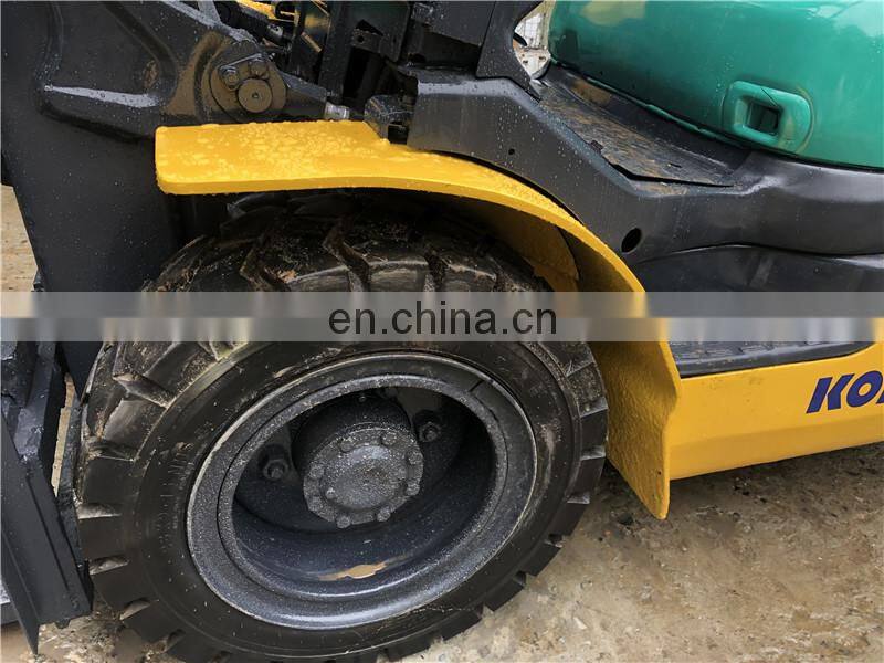 Best selling new arrival lifting machine komatsu 3 ton mini diesel forklift in the yard