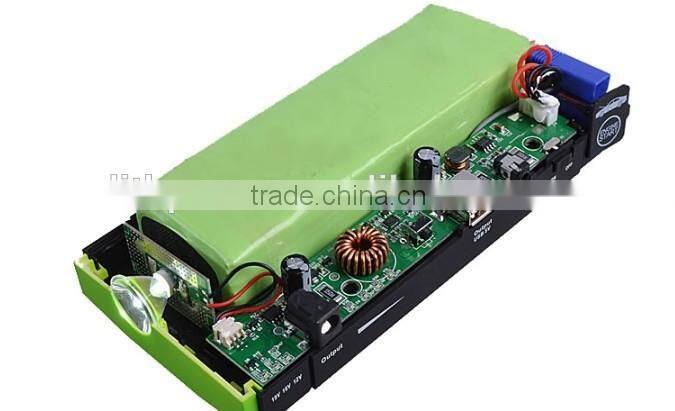 Factory directly offer 12v mini car jump starter with 16000mah high power portable power jump starter 12v/24v