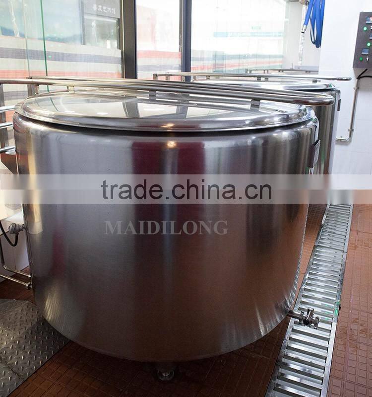 Stainless steel round open no cone German brewing fermenter