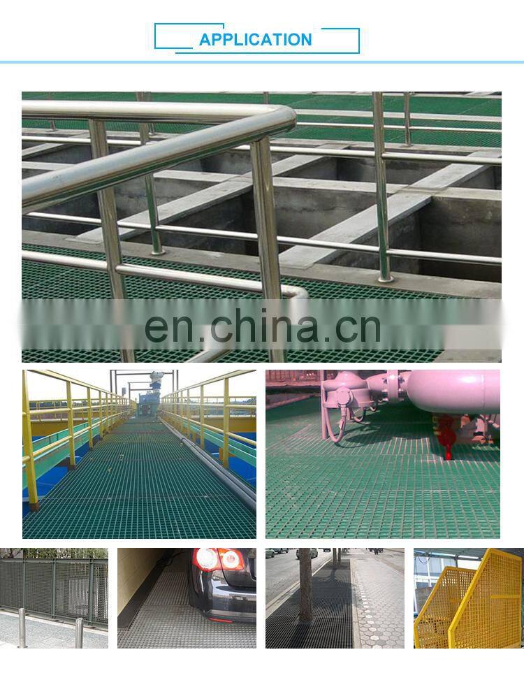 fire retardant FRP floor drain deck walkway grating