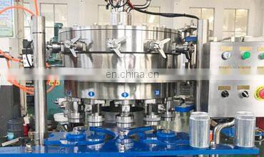 Automatic linear type aluminum can filling sealing machine line