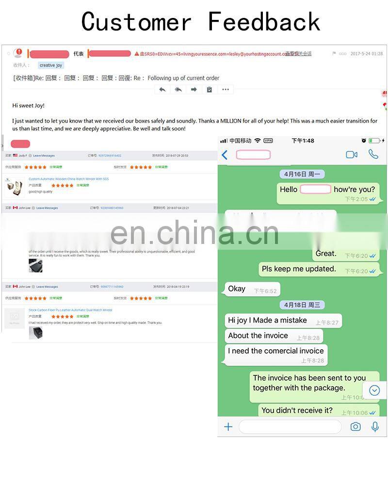 2+3 Battery Operated Wooden Automatic Watch Winder Box