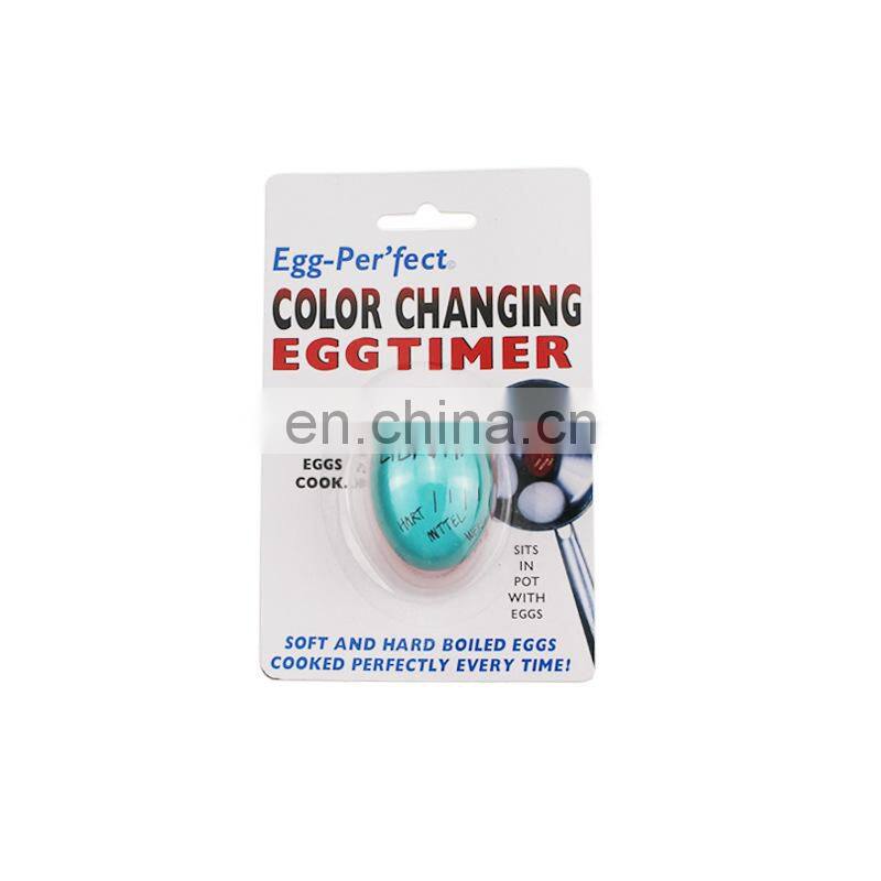Egg Color Changing Timer Yummy Soft Hard Boiled Eggs Cooking Kitchen Eco-Friendly Resin Egg Timer Red timer tools