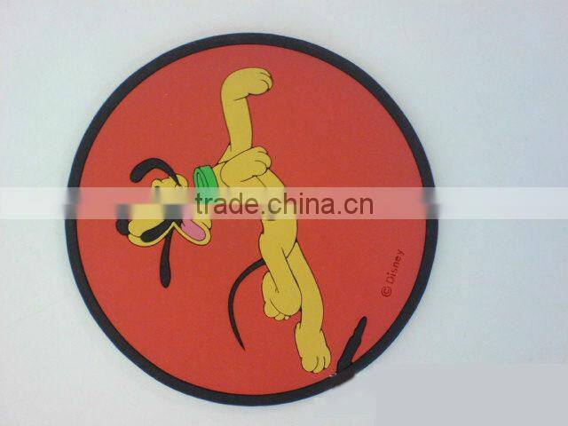 Paper cardboard cup pads for hotel, cheap thin paper coaster round customized