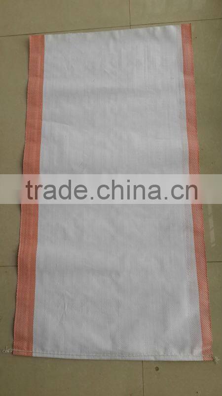 2016 China white laminated pp woven bags for flour, wheat,rice,corn,feed,seed.grain