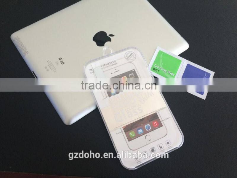 colored border tempered glass screen protector for iphone 6,front and back screen protector for iphone 6 full coverage