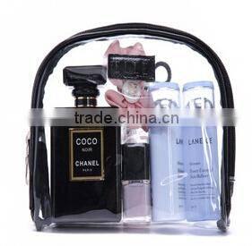 fancy personalized plastic waferproof cosmetic bags