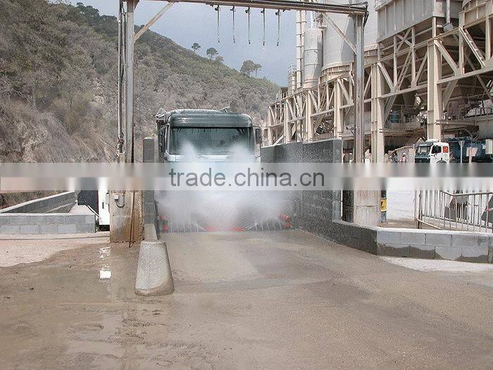 Drive-through Type Truck Wheel Washing Machine, Drive-through Type Truck Wheel Wash, Wheel Wash GEOWELL G01EX