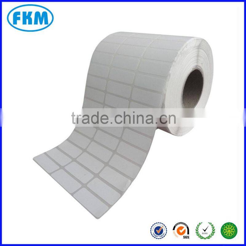 blank paper sticker roll