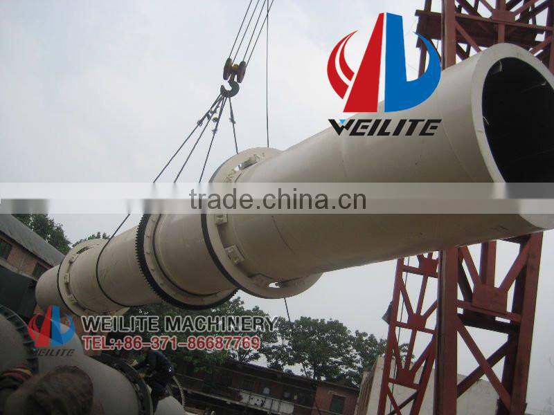 Energy Saving Drum Wood Chip Flour Dryer Machine / Rotary Wood Chip Flour Dryer Machine / Wood Chip Flour Dryer Machine