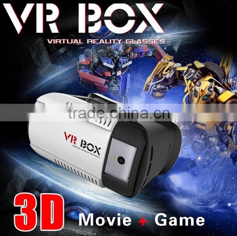 Hot selling Virtual Reality VR headset VR PRO BOX 3D glasses for smart Mobile phone