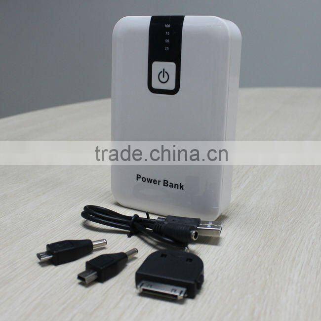 OEM High capacity+dual output external battery charger for smartphones, MP019