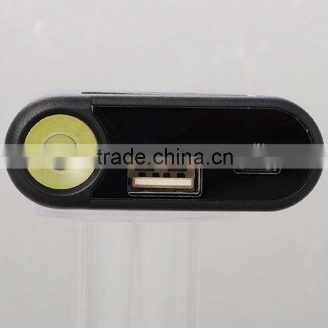 New design power bank external backup battery charger with accent LED light MP015