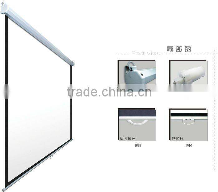 manual projector screen Manufacture supply directly