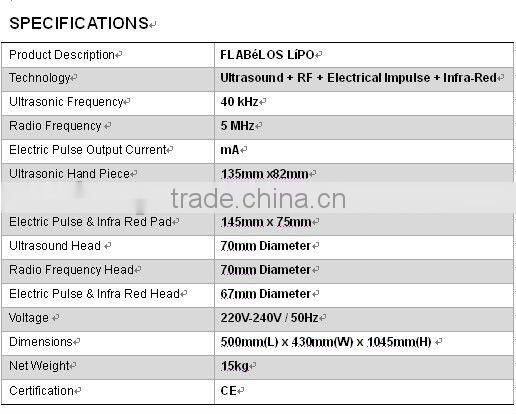 Home Ultrasonic Lipolysis Machine