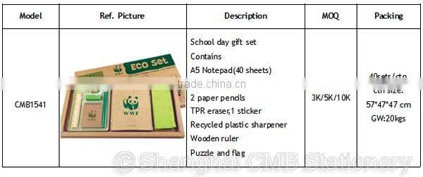 Custom Learning & Playing kids kraft stationery boxes eco friendly products wholesale