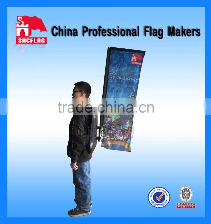 New product with logo printing with advertising backpack banner